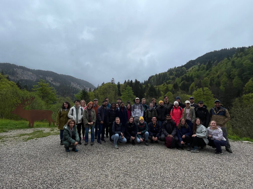 Welcome Tour for a great group with international Scientists from University Augsburg to Partnach Gorge and Kaiserschmarrn Alm